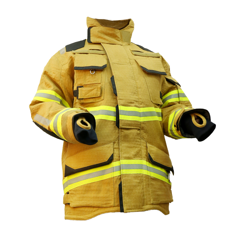 Fire Beast Jacke Combination - gold-cognac-yellow