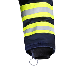 Especially ergonomic cut with few seams