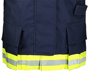 Especially ergonomic cut with few seams