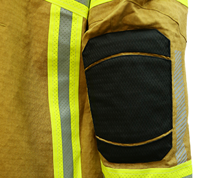 Especially ergonomic cut with few seams