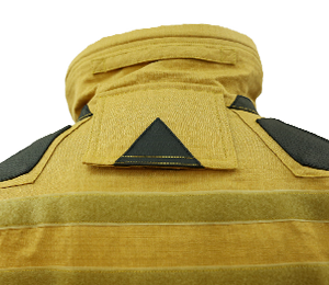 Especially ergonomic cut with few seams