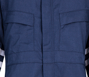 Especially ergonomic cut with few seams