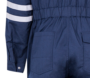 Especially ergonomic cut with few seams