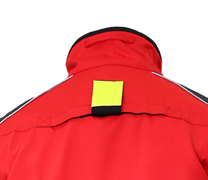 Especially ergonomic cut with few seams