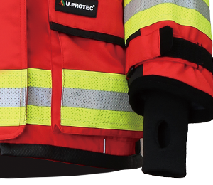 Especially ergonomic cut with few seams